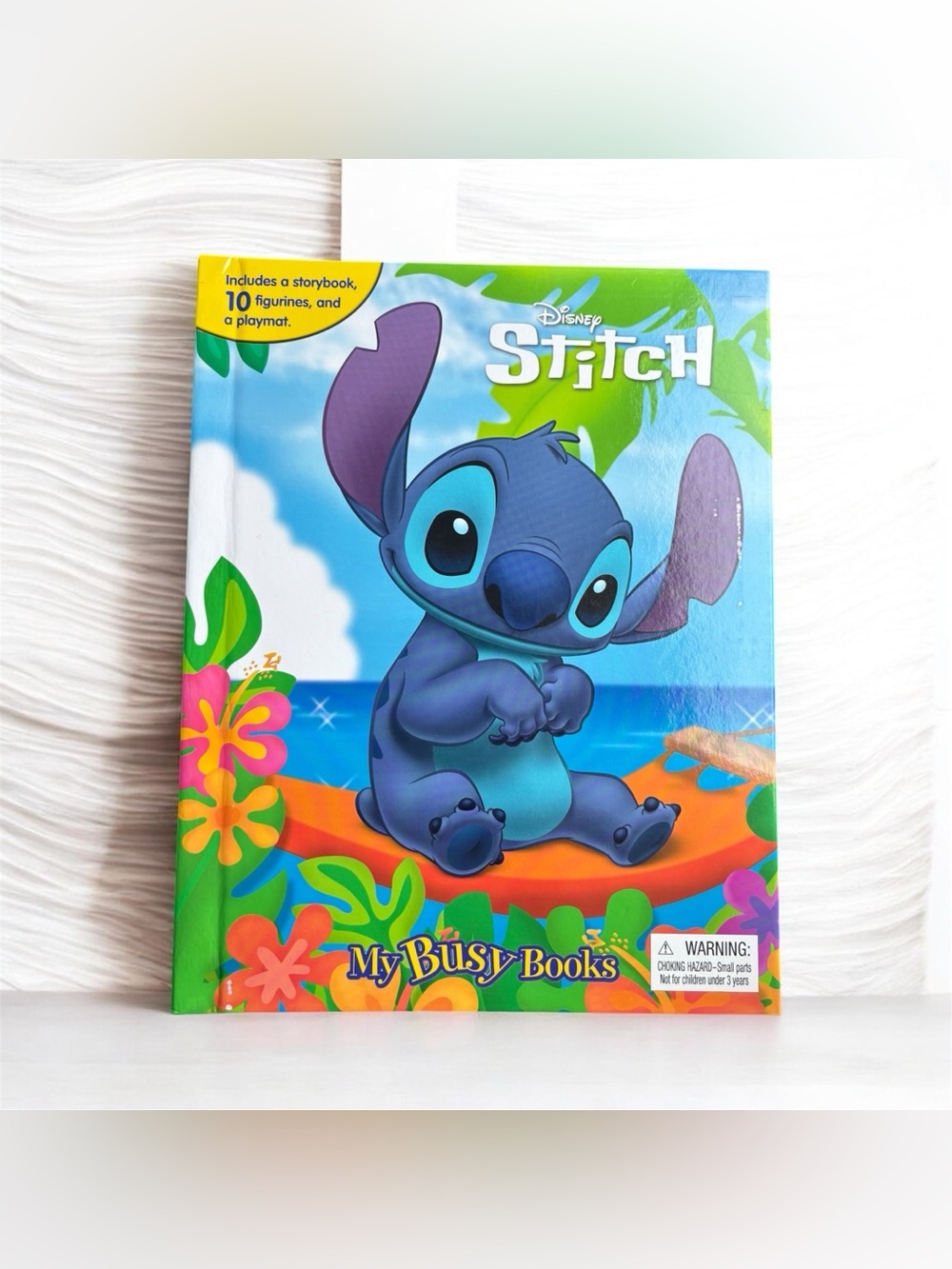 NEW Disney Stitch My Busy Book Figurines Lilo Imagination Playmat Storybook - Picture 2 of 10